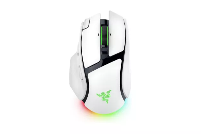 Razer Basilisk V4 Pro Blanco - Rat&oacute;n gaming inal&aacute;mbrico