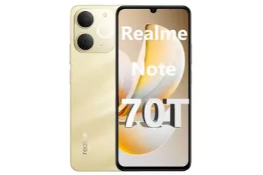 Smartphone/M&oacute;vil Realme Note 70T 6.7" 4GB 128GB 4G Dorado