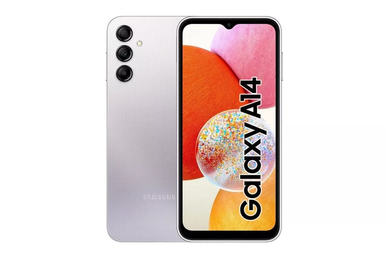 Samsung Galaxy A14 4G 4GB 64GB 6.6" Plata