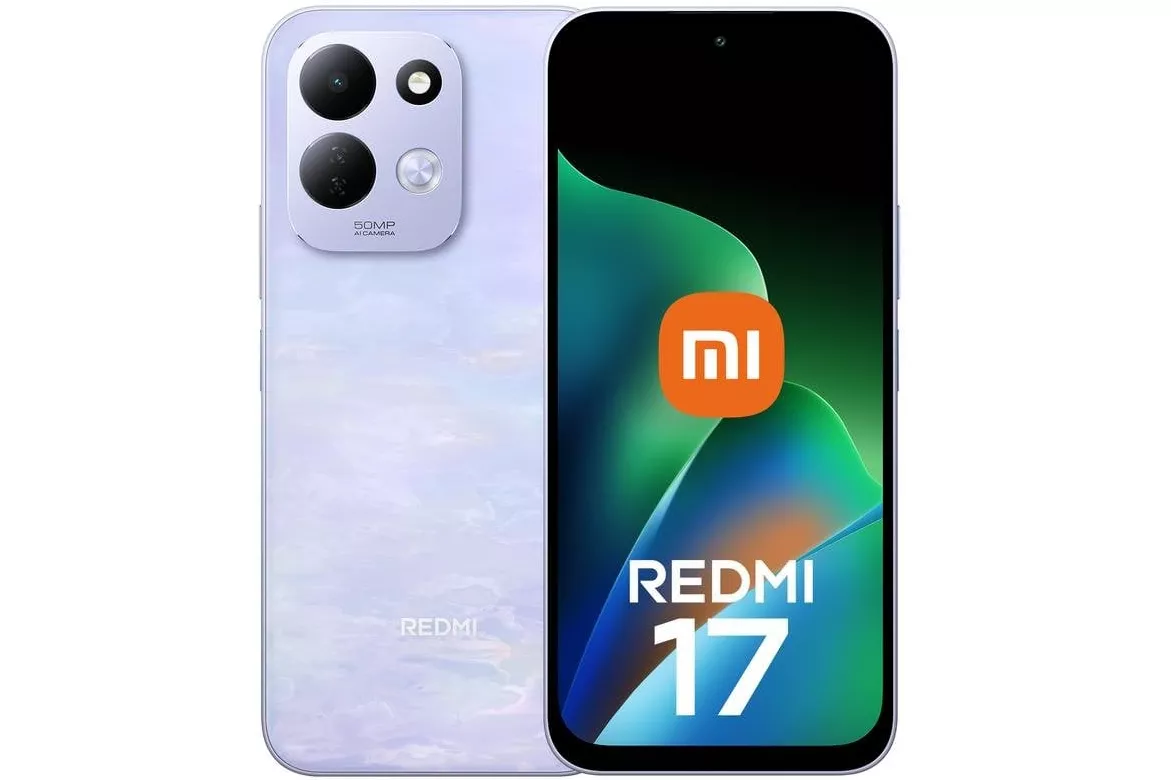 Smartphone/M&oacute;vil Xiaomi Redmi 17 6.9" 4GB 256GB 4G Lotus Purple / Morado Loto
