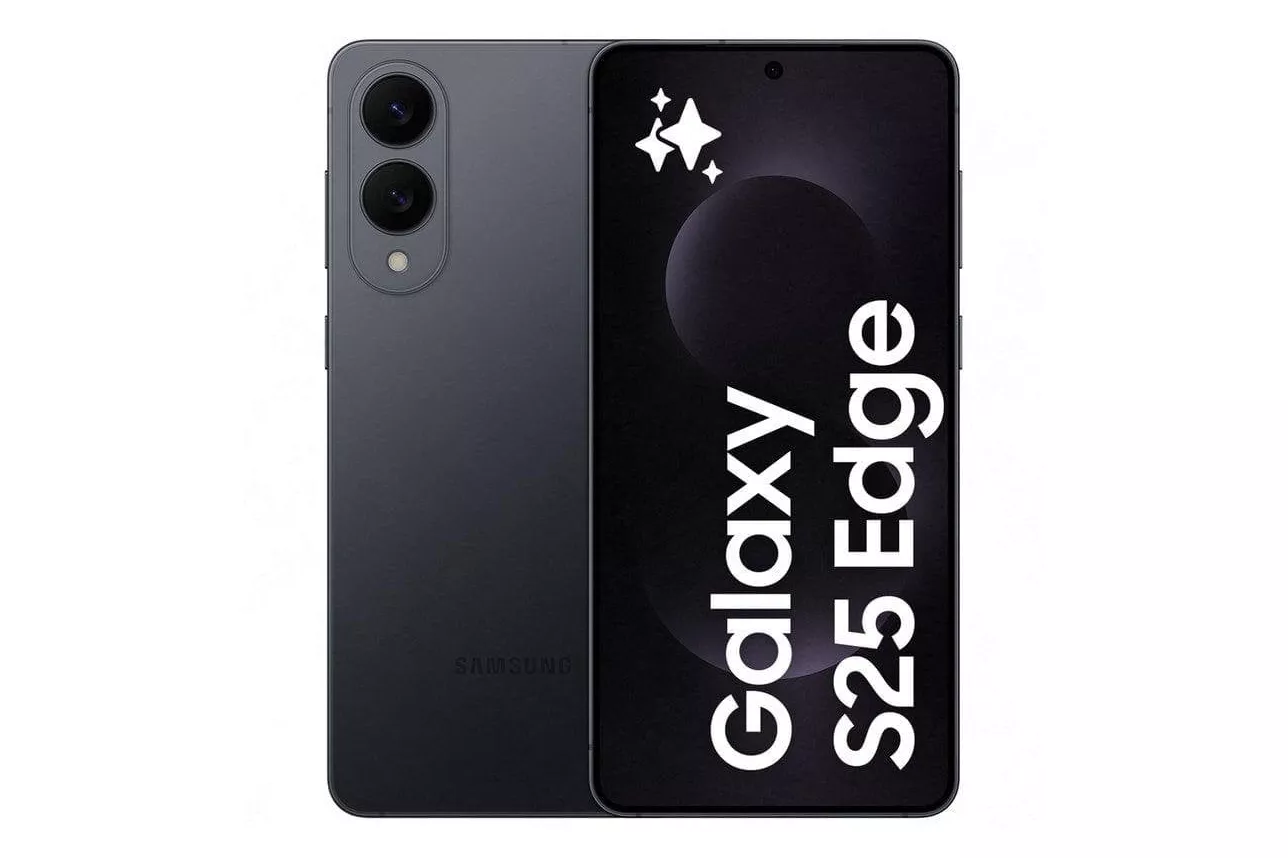 Samsung Galaxy S25 Edge 5G M&oacute;vil Ultrafino con Galaxy AI 6.7" 512GB Titanio Negro Versi&oacute;n Internacional