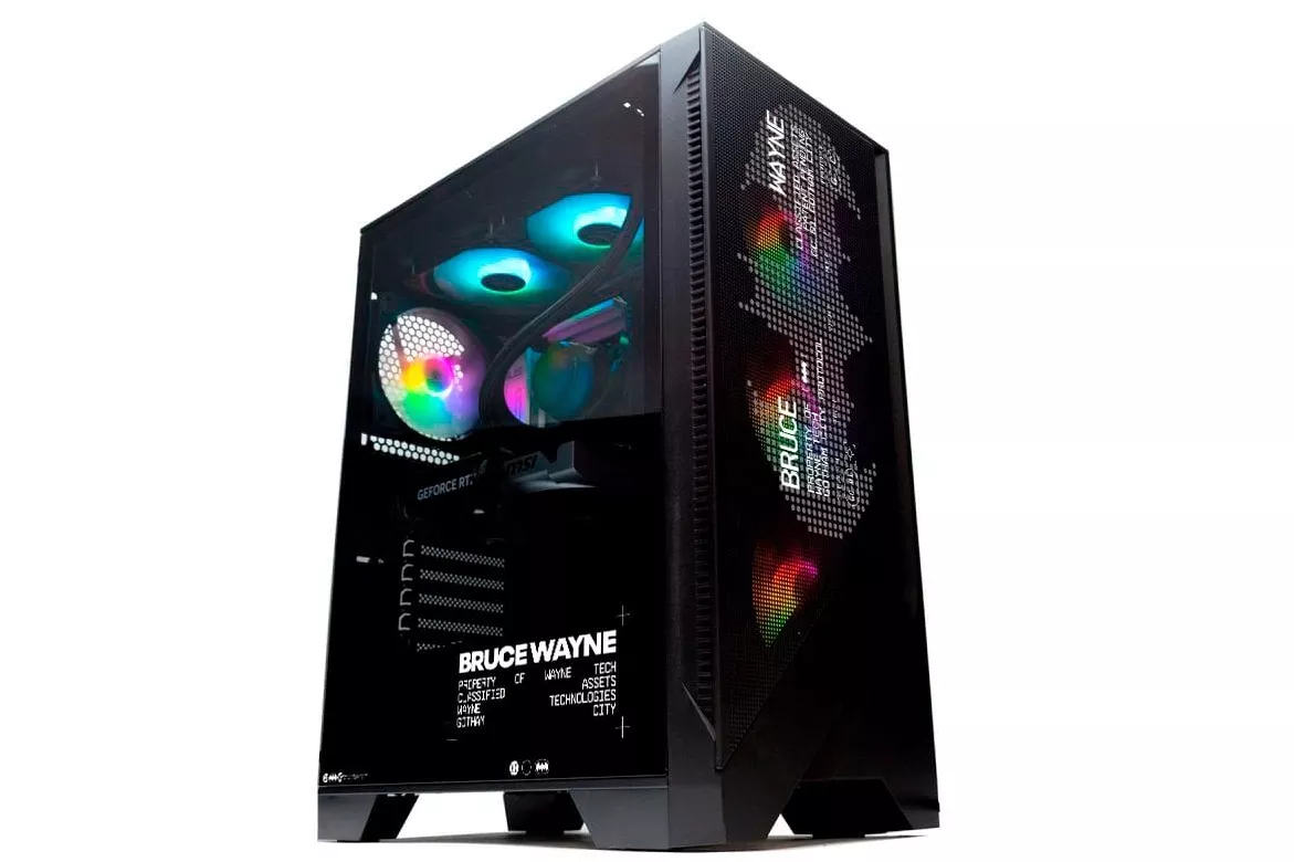 MSI MAG FORGE 121A AIRFLOW ARGB Semi Torre ATX Cristal Templado USB 3.0 Negra - Bruce Wayne