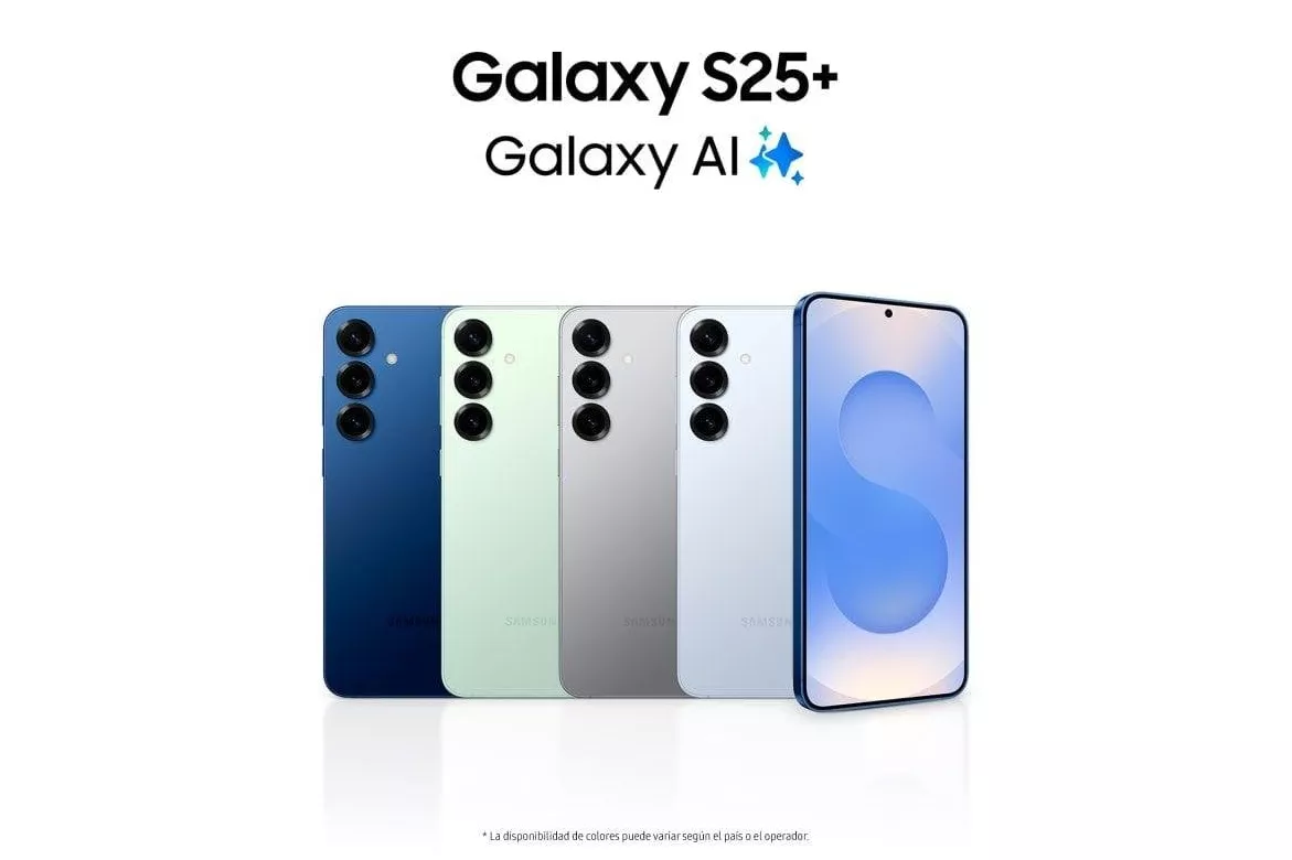Samsung Galaxy S25 Plus Smartphone con IA 256GB Bater&iacute;a 4.900mAh Azul Marino Versi&oacute;n Internacional