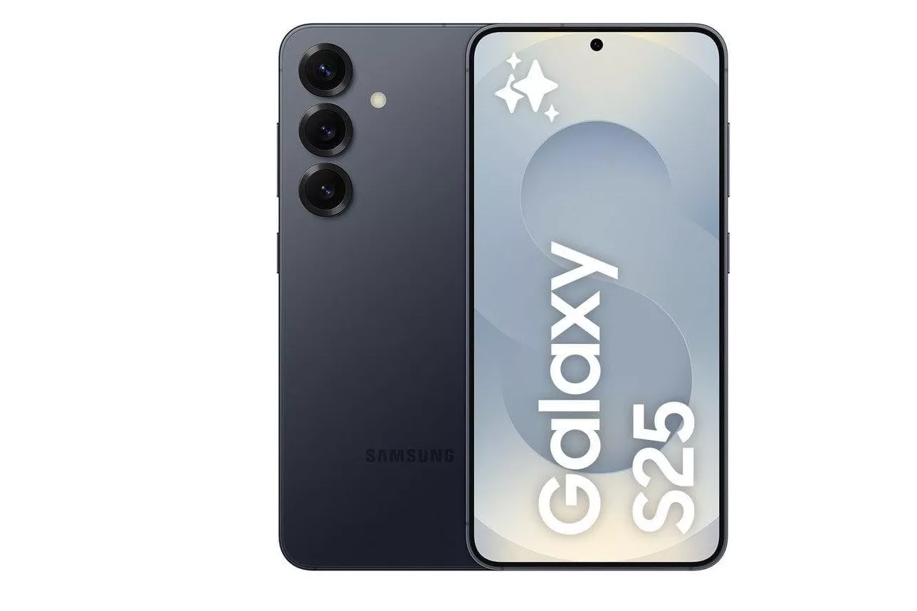 Samsung Galaxy S25 Smartphone con IA 256GB Bater&iacute;a 4.000mAh Negro Azulado Versi&oacute;n Internacional