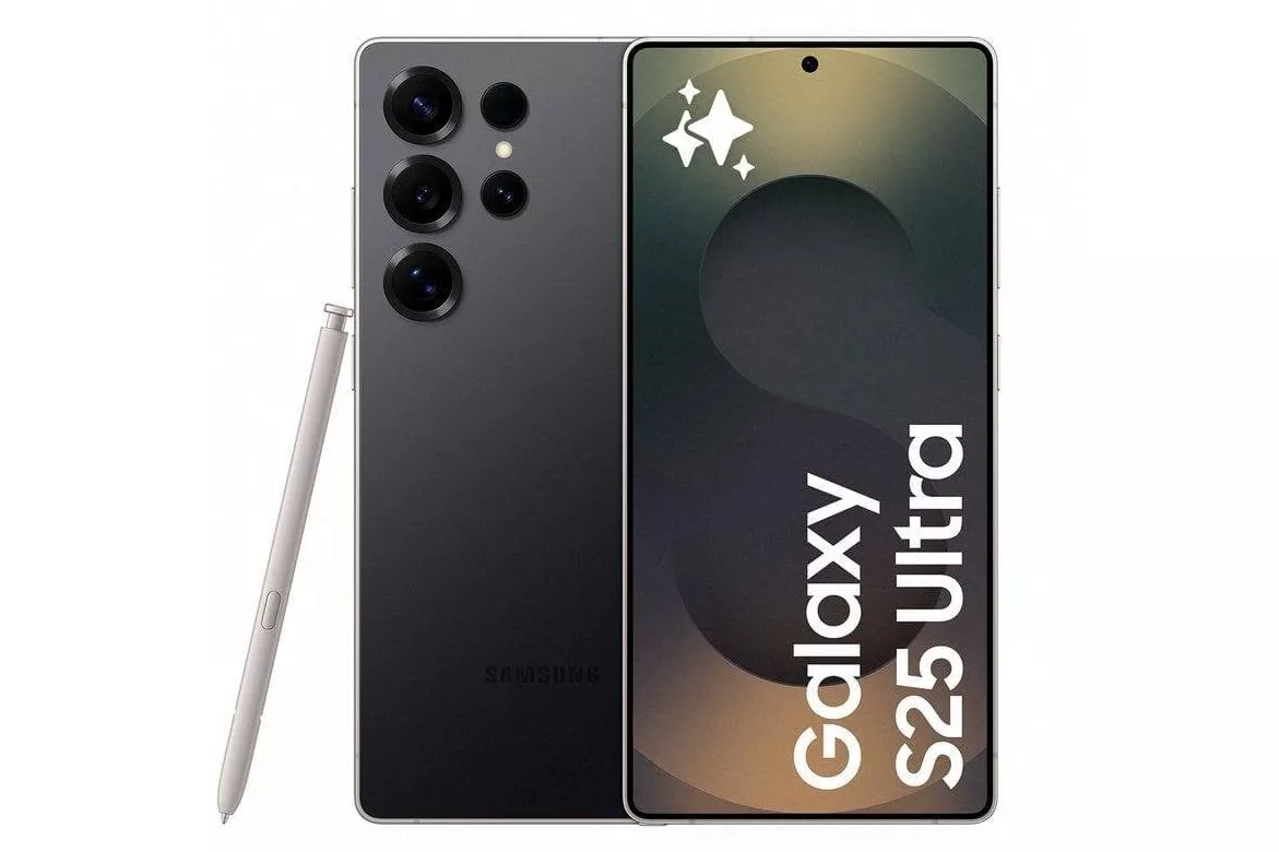 Samsung Galaxy S25 Ultra Smartphone con IA 256GB Bater&iacute;a 5.000mAh Titanio Negro Versi&oacute;n Internacional