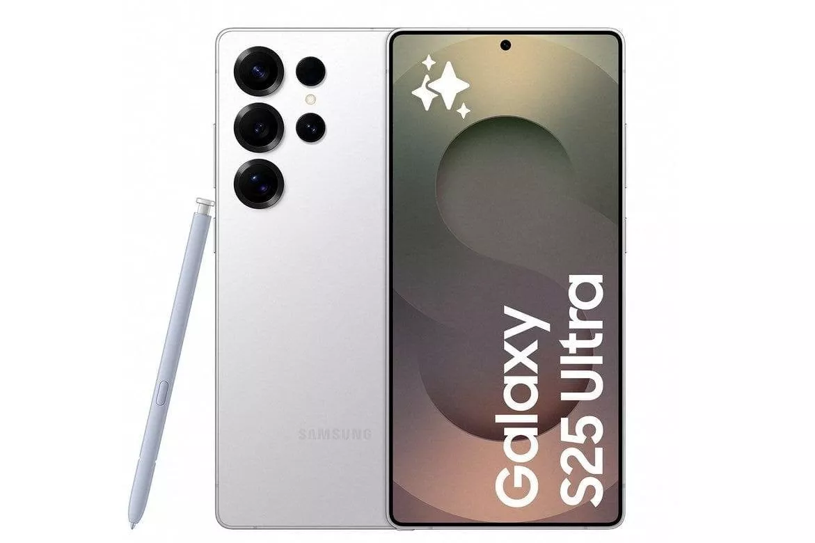 Samsung Galaxy S25 Ultra Smartphone con IA 256GB Bater&iacute;a 5.000mAh Titanio Plata Versi&oacute;n Internacional