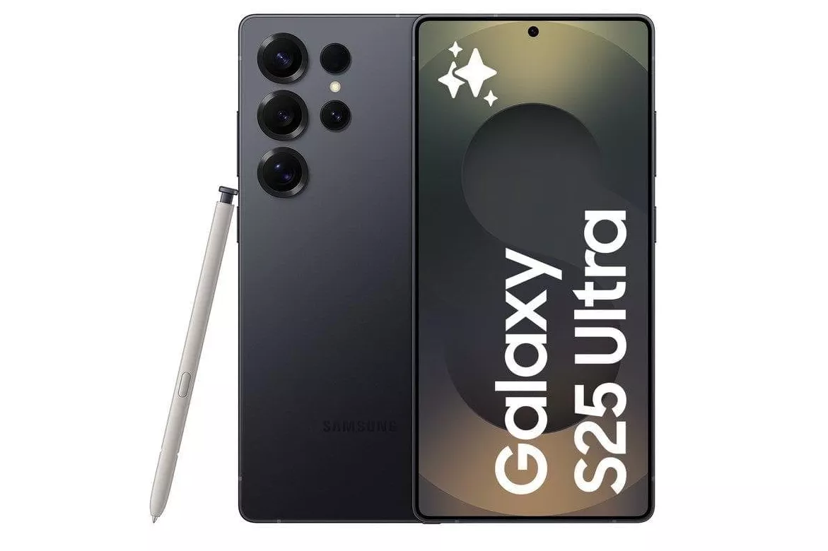 Samsung Galaxy S25 Ultra Smartphone con IA 512GB 5000mAh Titanio Negro Intenso Versi&oacute;n Internacional