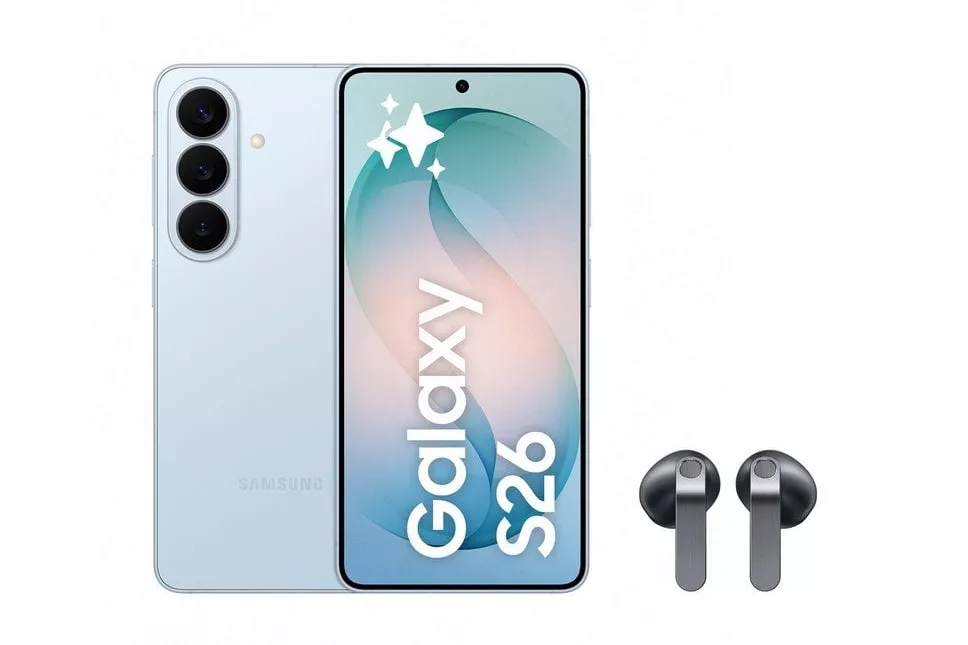 Samsung Galaxy S26 5G 12GB 256GB 6.3" Azul Cielo + Galaxy Buds4 Negros