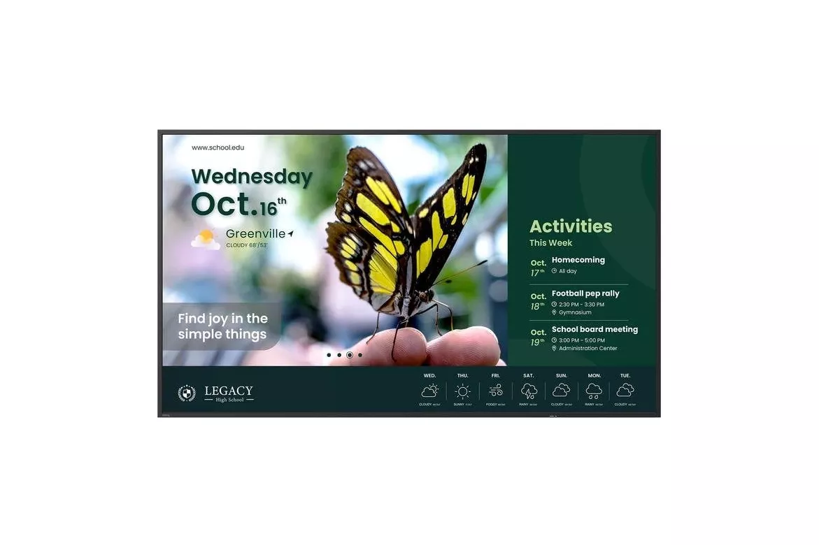 Monitor BenQ ST5504 55" UltraHD 4K LCD ADS Altavoces Integrados Montaje VESA