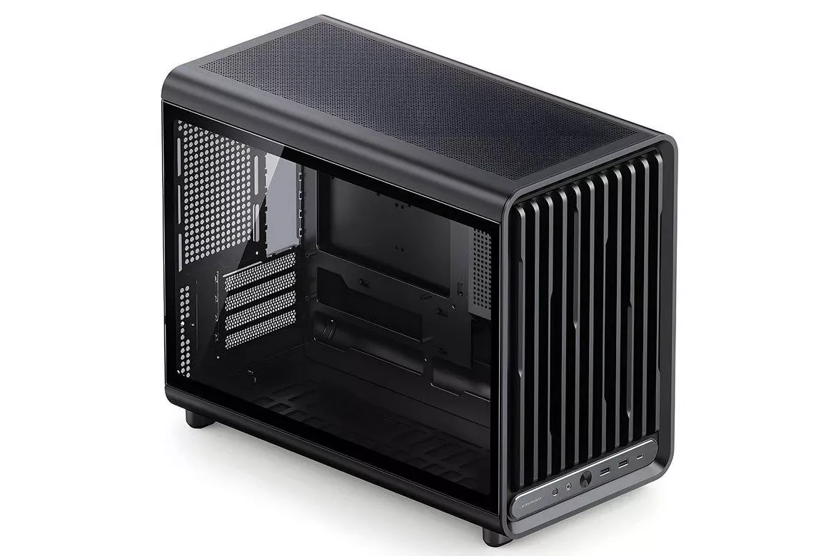 Caja PC Jonsbo D33 Standard Negro Micro ATX con panel de vidrio templado