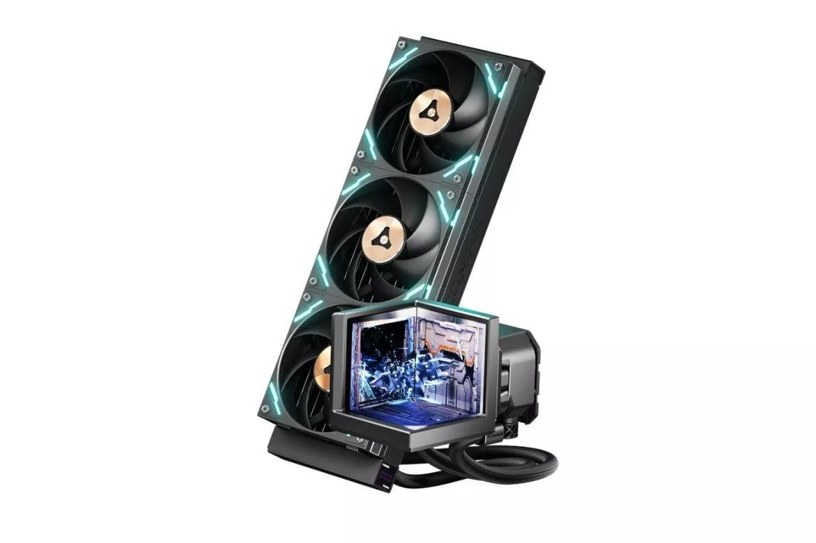 Refrigeraci&oacute;n l&iacute;quida TCOMAS EXIT D3 PRO 360 mm 3 ventiladores ARGB 3 pantallas