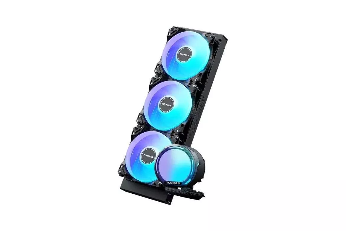 Refrigeraci&oacute;n L&iacute;quida TCOMAS LE100 360 mm 3 ventiladores ARGB negro