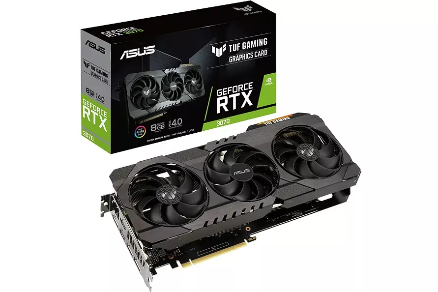 Asus TUF Gaming GeForce RTX3070 8GB GDDR6 LHR - Gráfica