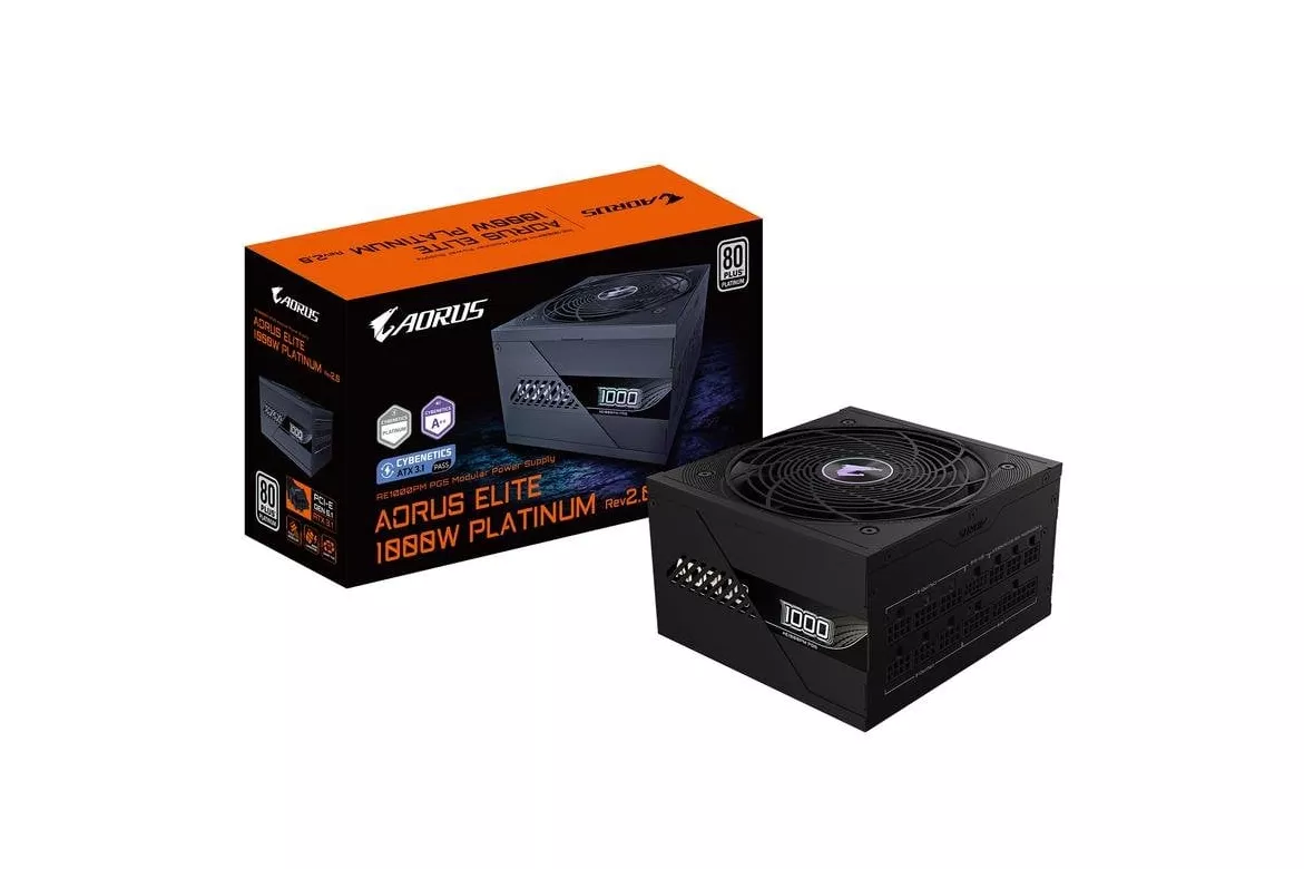 Fuente de Alimentaci&oacute;n Gigabyte Aorus Elite P1000W V2 1000W 80 PLUS Platinum modular