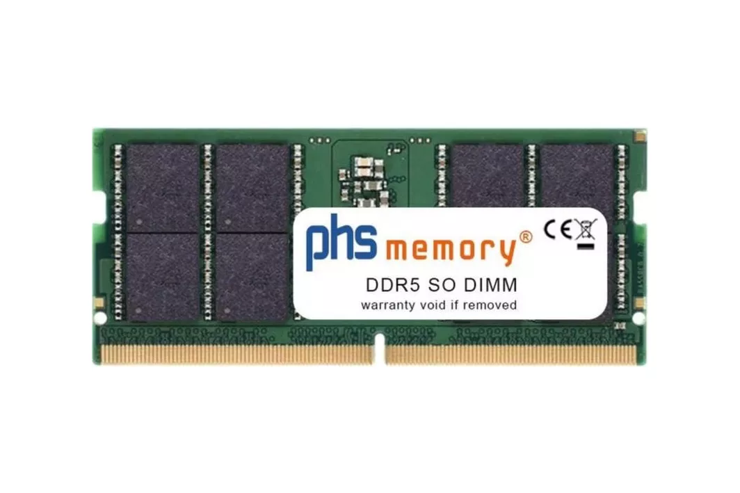 Memoria RAM PHS-memory ASUS ExpertBook P3606CMA 16 GB 1x16 GB DDR5 5600 MHz