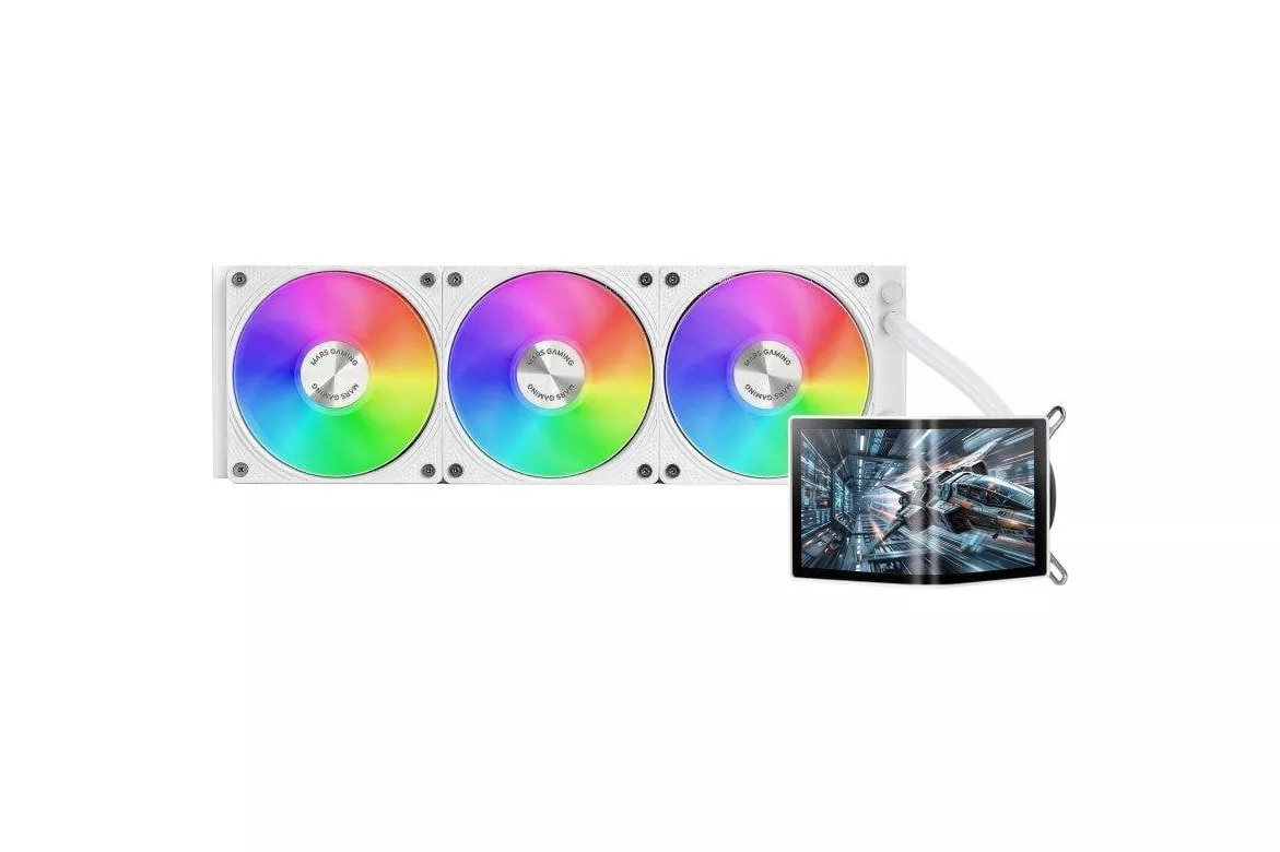 Refrigeraci&oacute;n l&iacute;quida Mars Gaming ML-ARC360 360 mm 3 ventiladores AMOLED 3D ARGB