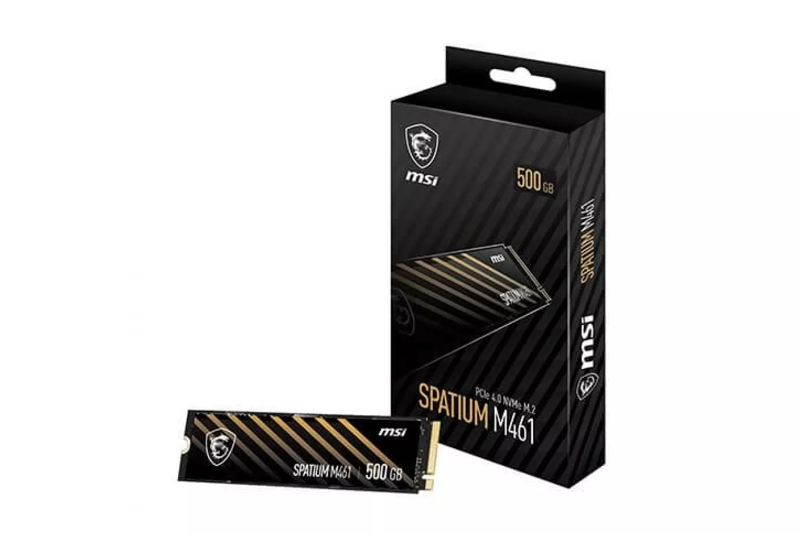 M2 SSD 500GB PCIE4x4 MSI SPATIUM M461 NVMe