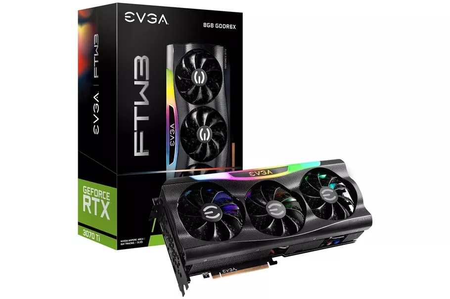 EVGA GeForce RTX3070 Ti FTW3 Gaming 8GB GDDR6X - Gráfica