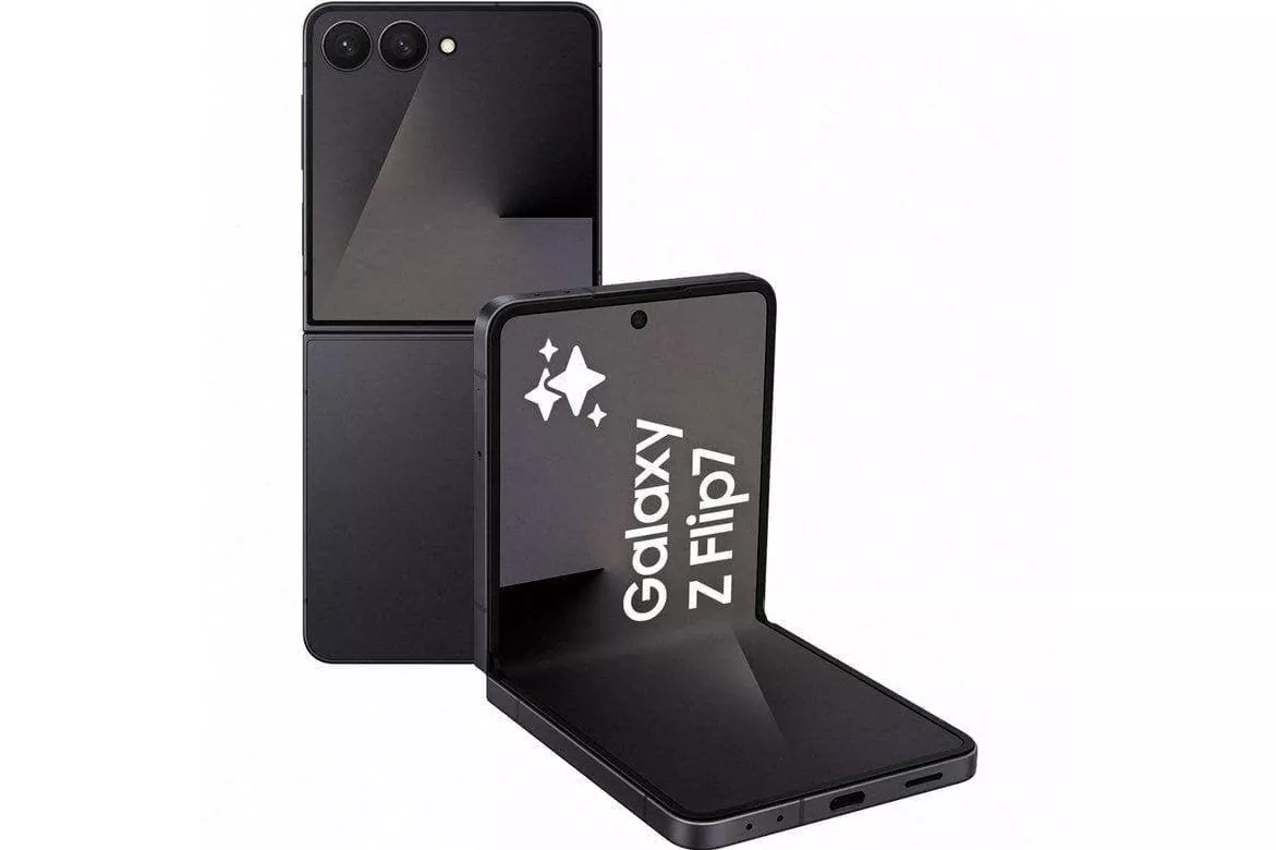 Samsung Galaxy Z Flip7 12GB/512GB Negro Oscuro M&oacute;vil Plegable con Galaxy AI Versi&oacute;n Importada EU