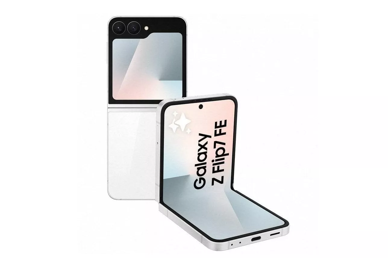 Samsung Galaxy Z Flip7 FE 8GB/256GB Blanco Móvil plegable con Galaxy AI Versión Internacional