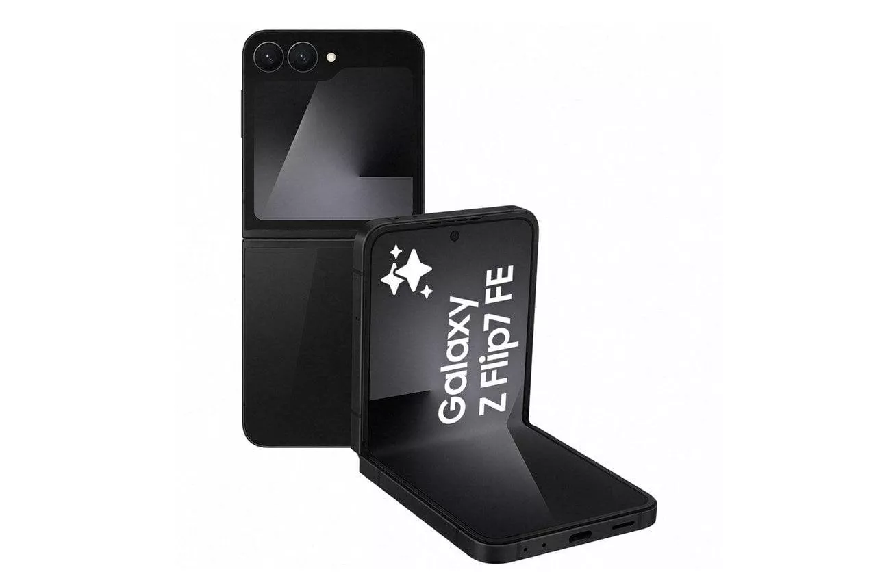 Samsung Galaxy Z Flip7 FE 8GB/256GB Negro Móvil plegable con Galaxy AI Negro Versión Internacional