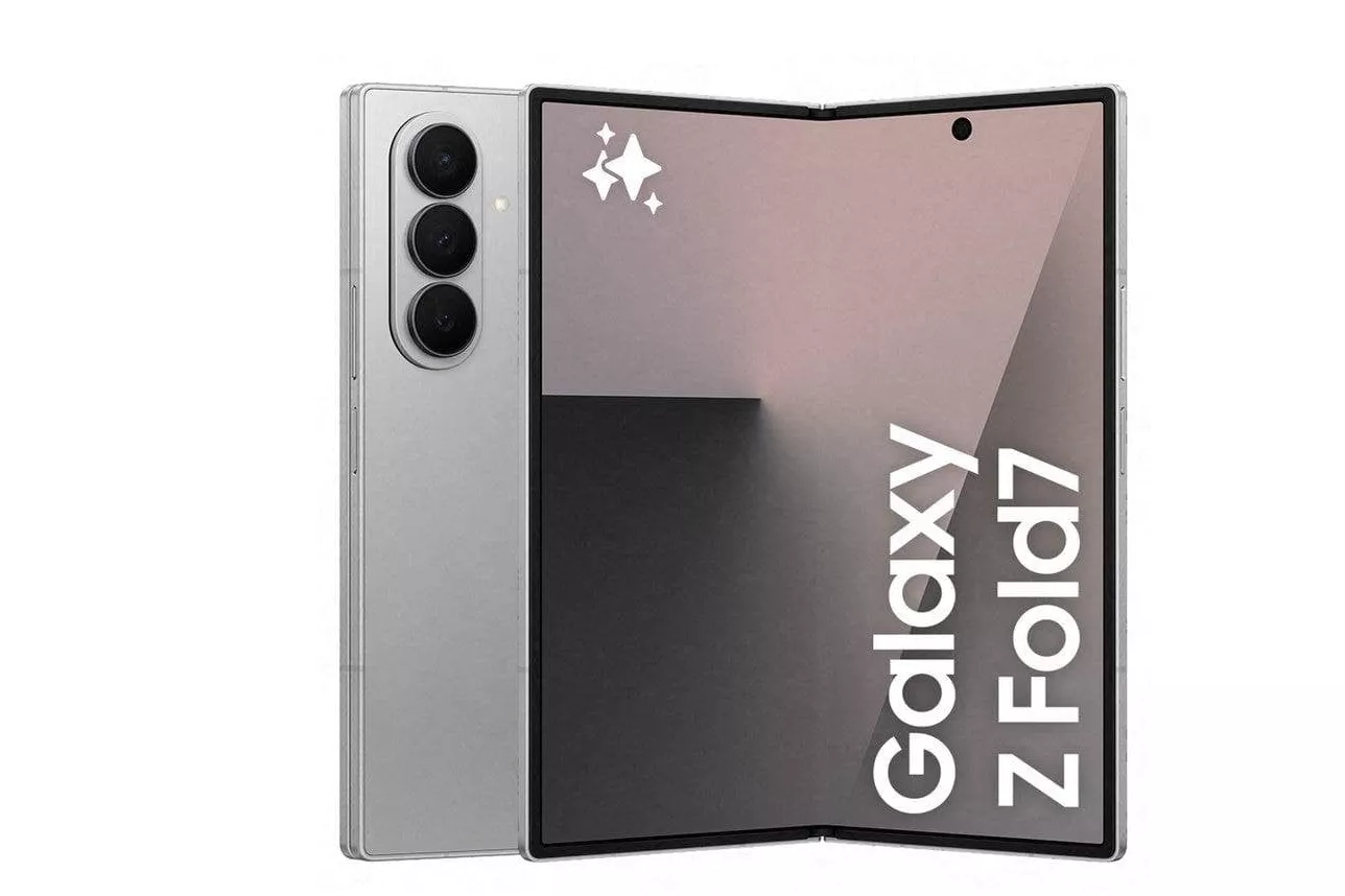 Samsung Galaxy Z Fold7 12GB/256GB Gris Plata Móvil Plegable con IA Versión Internacional
