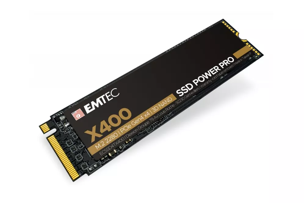 Emtec X400 Power Pro 500GB SSD M.2 PCIe 4.0 3D NAND NVMe