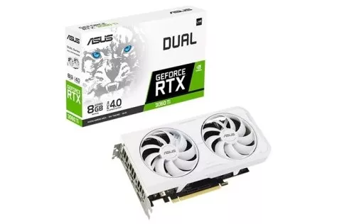 Asus Dual RTX 3060TI White OC 8GB GDDR6X