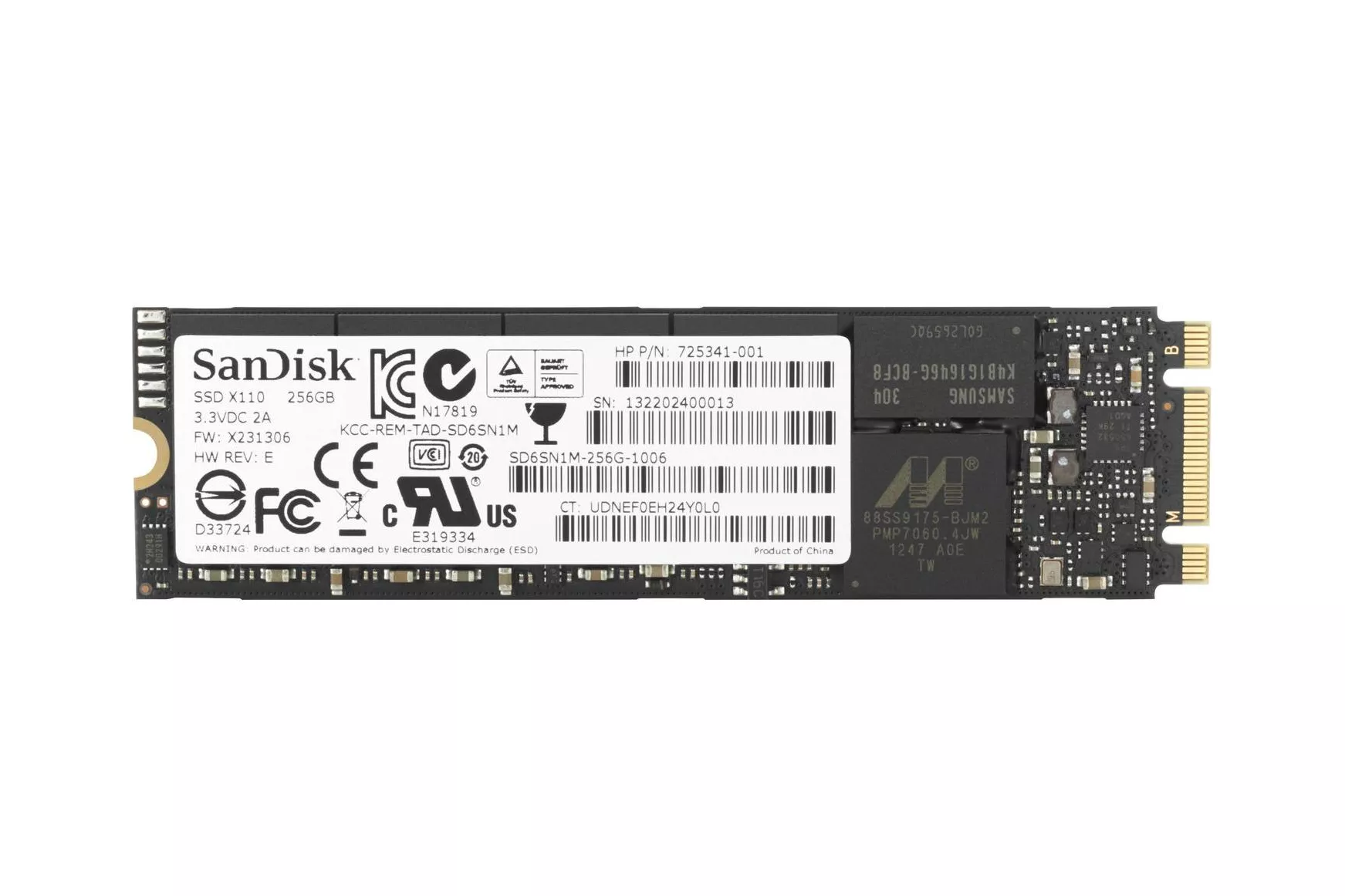 HP Turbo Drive Gen2 256GB M.2 - Unidad Interna Sólida de Alta Velocidad