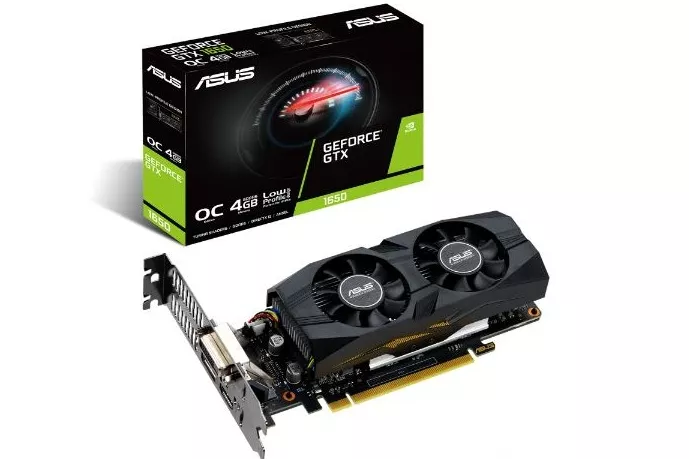 ASUS NVIDIA GTX1650-O4G-LP-BRK