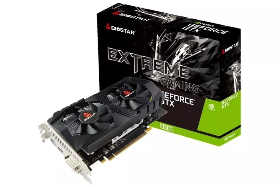 Biostar GeForce GTX 1050Ti Extreme Gaming 4GB GDDR5