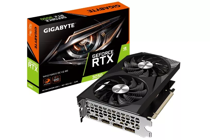 Gigabyte RTX 3050 WINDFORCE OC V2 8GB GDDR6