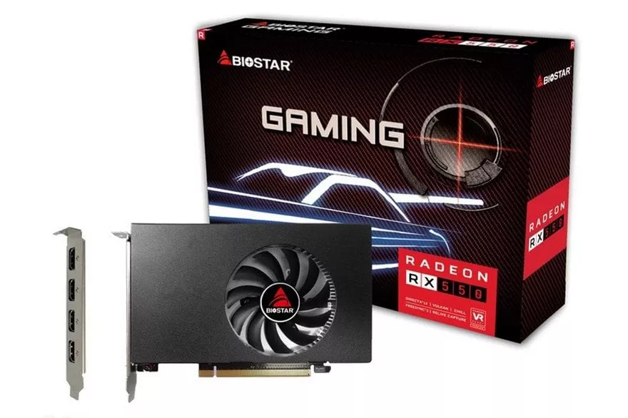 Biostar VA5505RG41 Radeon RX 550 Gaming 4GB GDDR5