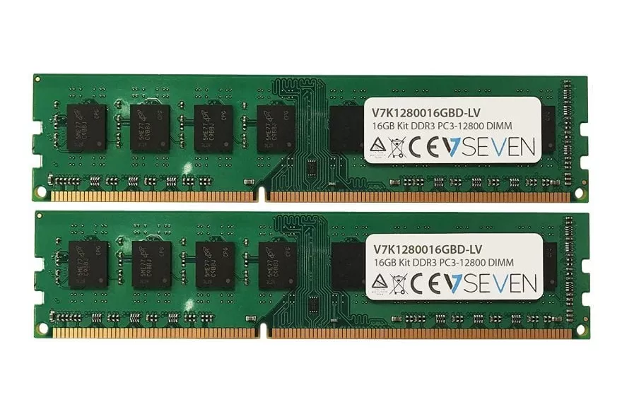 V7 DDR3 1600MHz PC3L-12800 16GB 2x8GB CL11