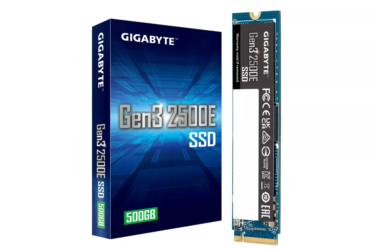 Gigabyte Gen3 2500E SSD 500GB PCIe 3.0x4 NVMe 1.3