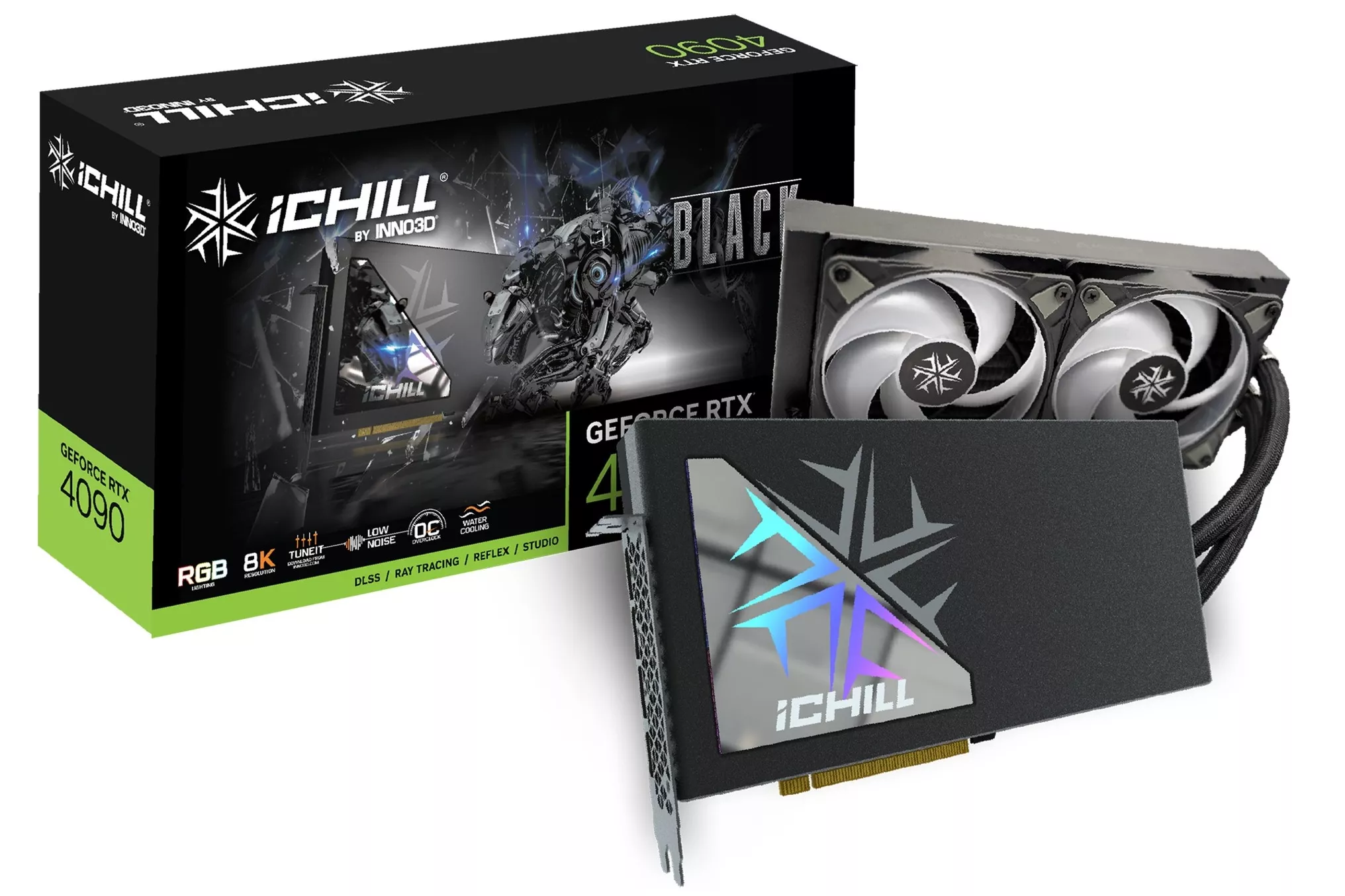 TARJETA GRÁFICA INNO3D RTX 4090 ICHILL BLACK