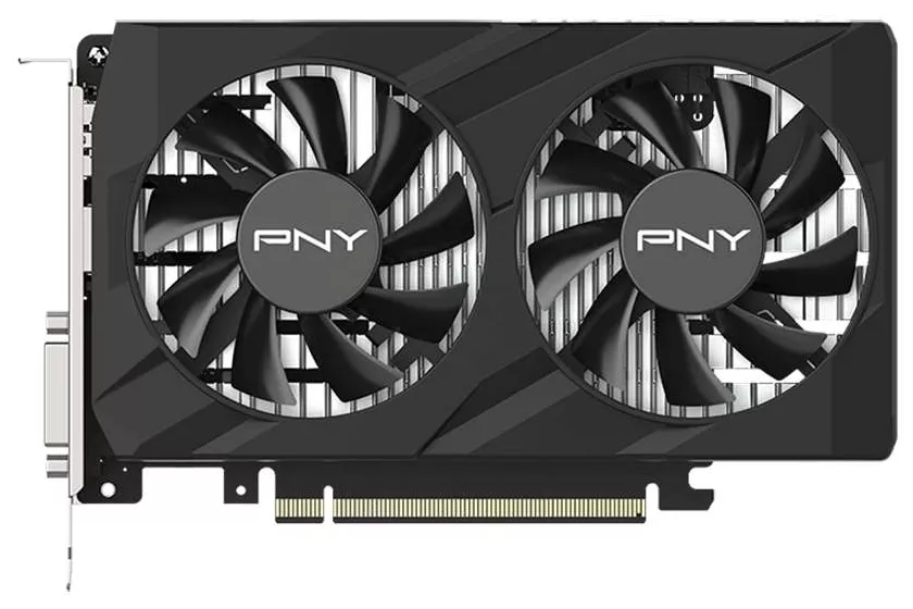 VGA PNY GEFORCE GTX1650 VERTO VCG16514D6DFXPB1 4GB GDDR6 DUAL FAN EDITION DP 1.4 HDMI 2.1 DVI-D