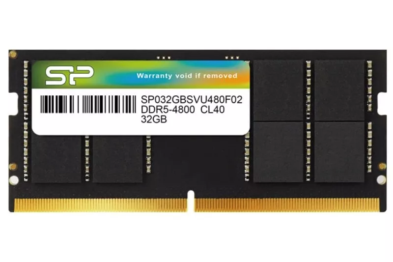 Silicon Power SP032GBSVU480F02 SODIMM DDR5 4800MHz 32GB 1x32GB DDR5 CL40