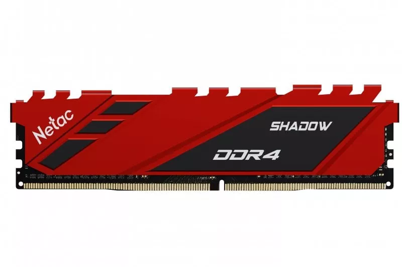 Netac Shadow DDR4 3600MHz 8GB CL18 Roja