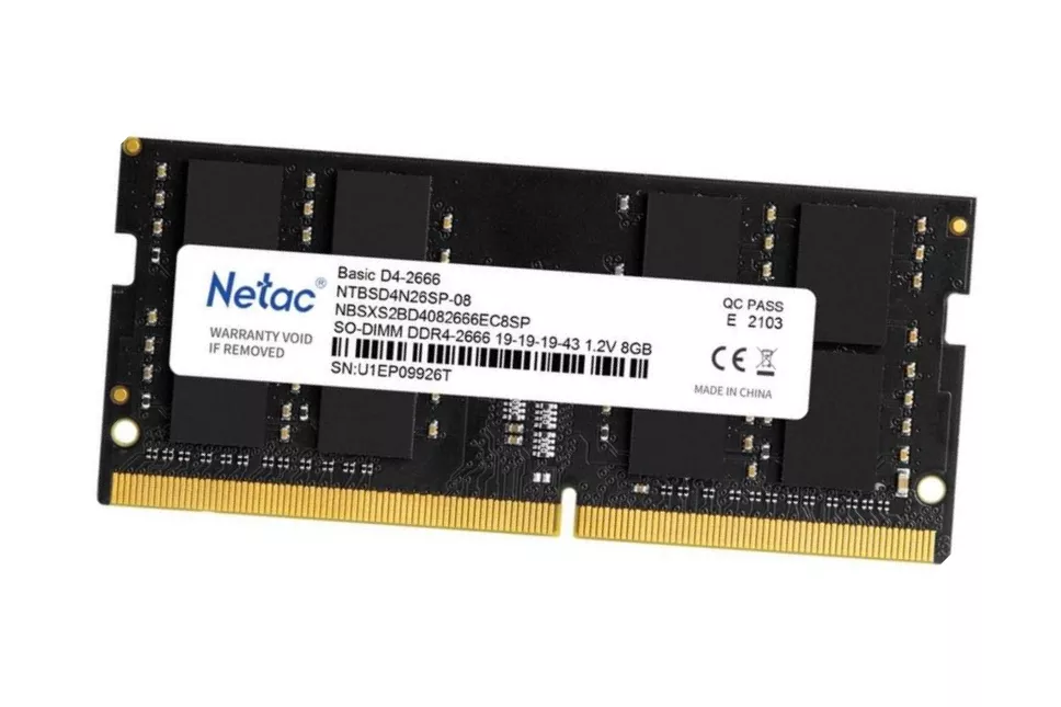 Netac Basic SO-DIMM DDR4 3200MHz 16GB CL22