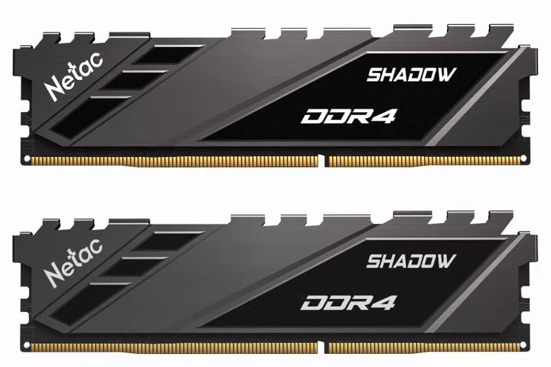 Netac Shadow DDR4 3600MHz PC4-28800 16GB 2x8GB CL18 Gris