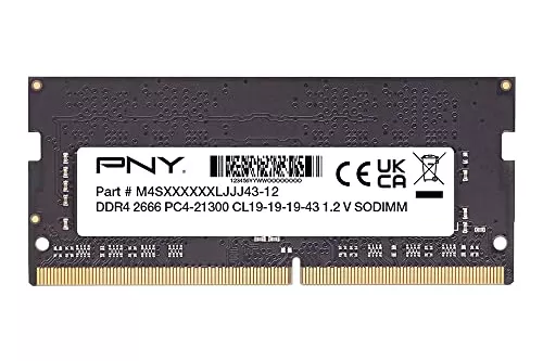 PNY MN8GSD42666 SO-DIMM DDR4 2666Mhz PC4-21300 8GB CL19