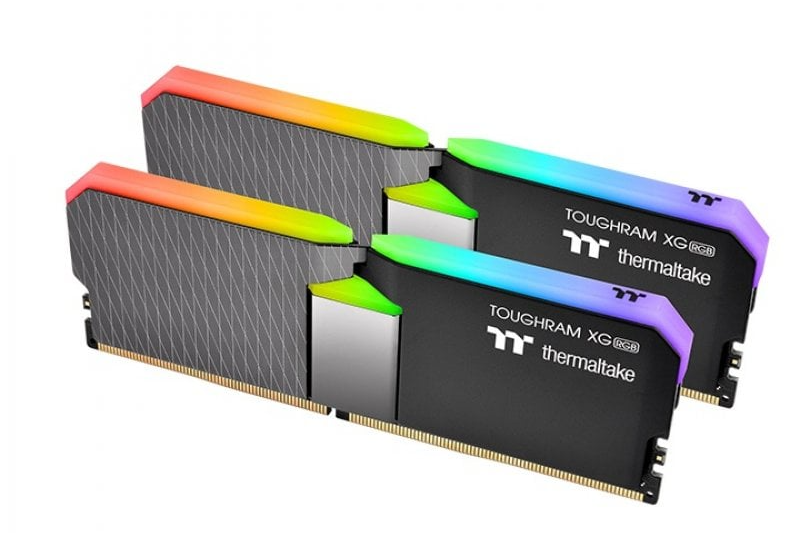 Thermaltake TOUGHRAM DDR4 3600 MHz C18 16 Go (2 x 8 Go) Mémoire Intel XMP 2.0 Ready avec logiciel de surveillance des performances en temps réel R017D408GX2-3600C18A Noir