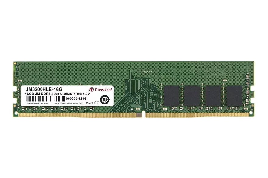 Transcend JetRam DDR4 3200MHz 16GB CL22