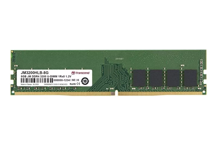 Transcend JetRam DDR4 3200 MHz 8GB CL22