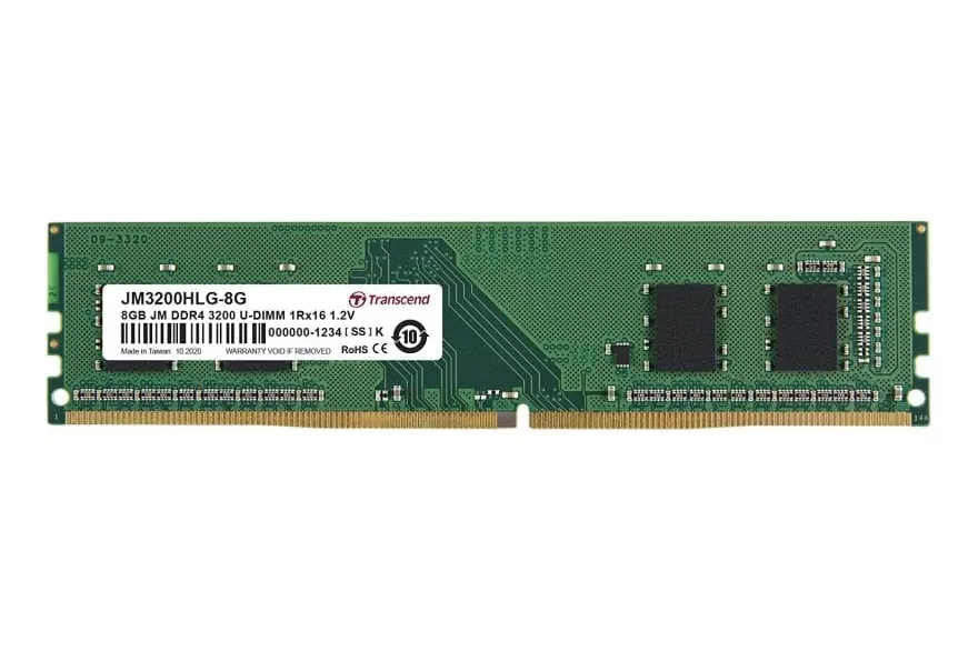 Transcend JetRam DDR4 3200MHz 8GB CL22