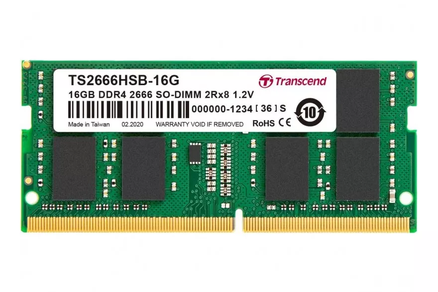 Transced SO-DIMM DDR4 2666MHz 16GB 2x8GB CL19