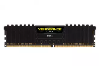 MEMORIA CORSAIR DDR4 8GB 1X8GB PC 3600 VENGEANCE LPX BLACK CMK8GX4M1D3600C18