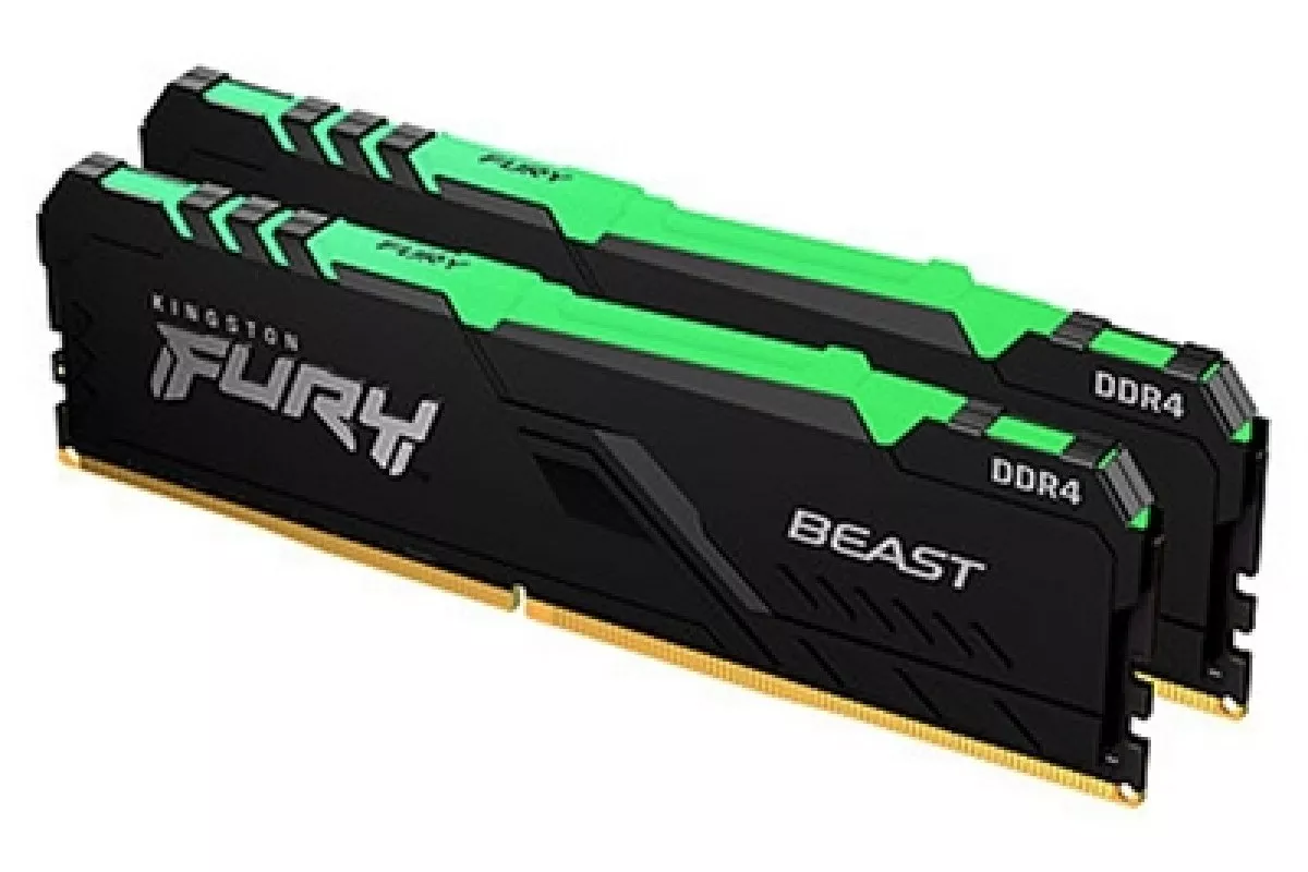 Kingston Fury Beast RGB Memoria 32GB (2x16GB) DDR4 3200MHz