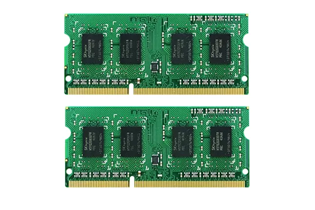 Synology - DDR3L - kit - 8 GB: 2 x 4 GB - SO DIMM de 204 contactos - 1600 MHz / PC3L-12800 - 1.35 V - sin búfer - no ECC - para Disk Station DS1517+, DS1817+